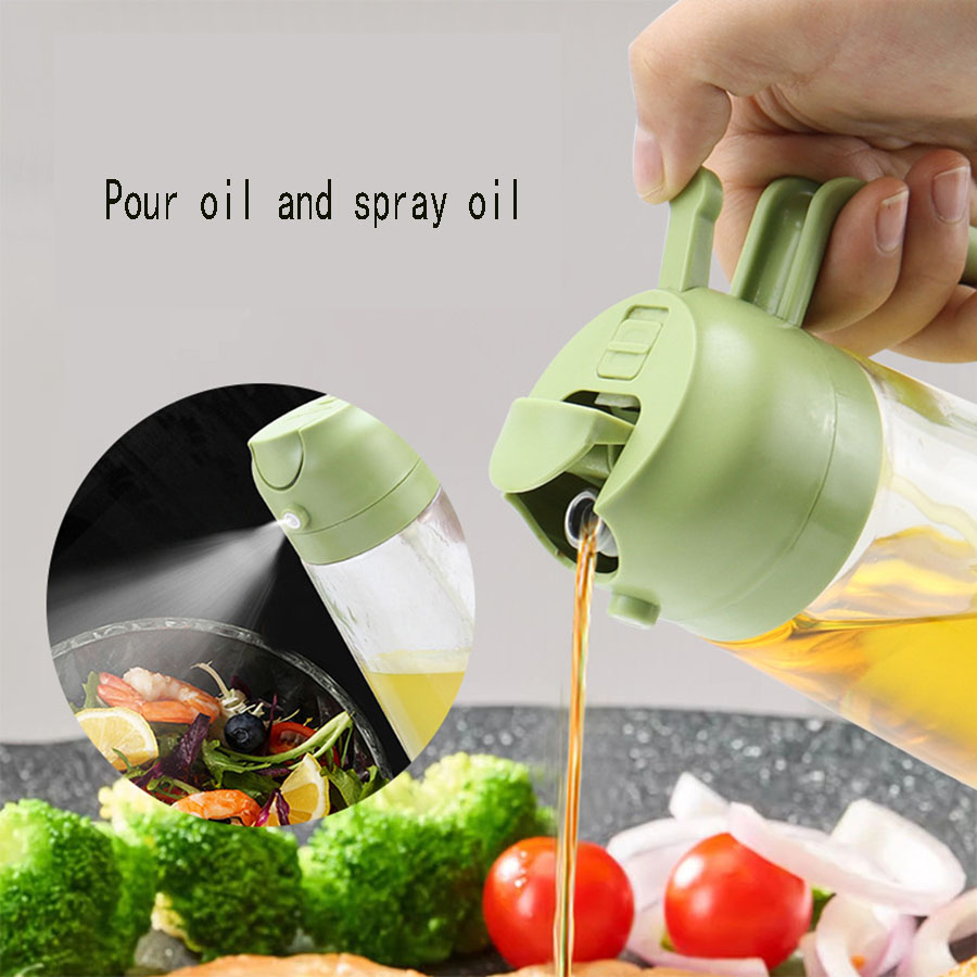 Kitchen Bank - 2in1 500 ml Glas Öl Sprayer