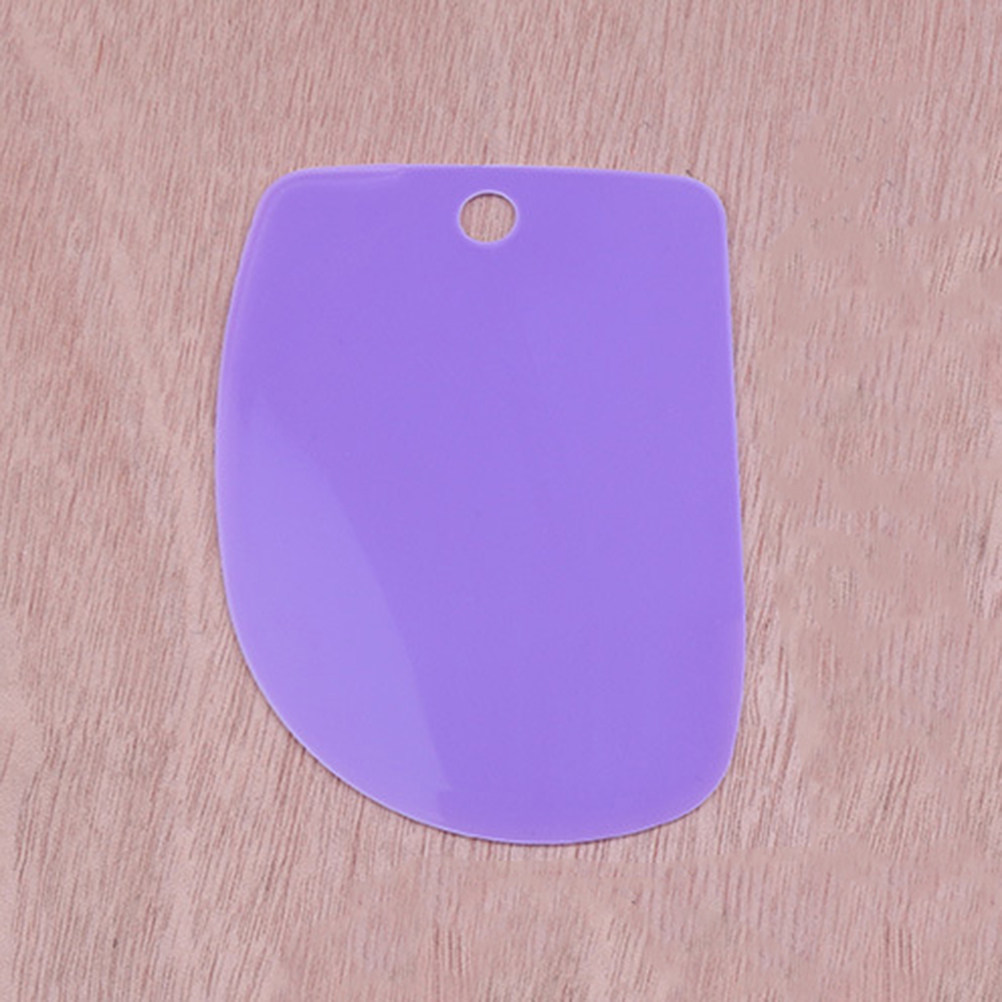 Dough Scraper Curved - 3-teiliges Set Teigschaber aus Kunststoff, flacher
