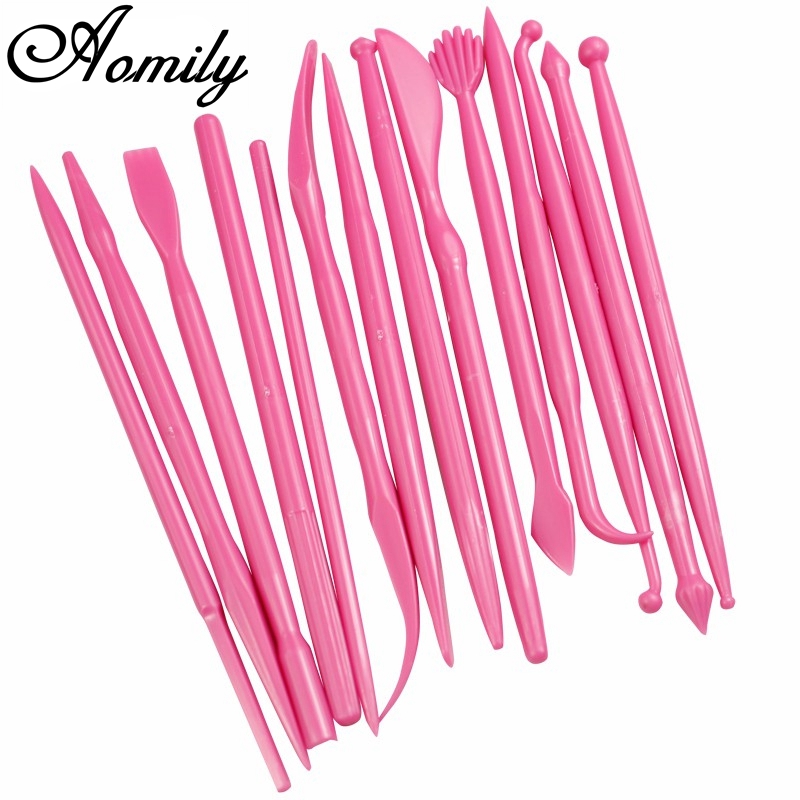 Fondant Smoother Set - Aomily 14 teile/satz Skulptur Zucker Modellierung