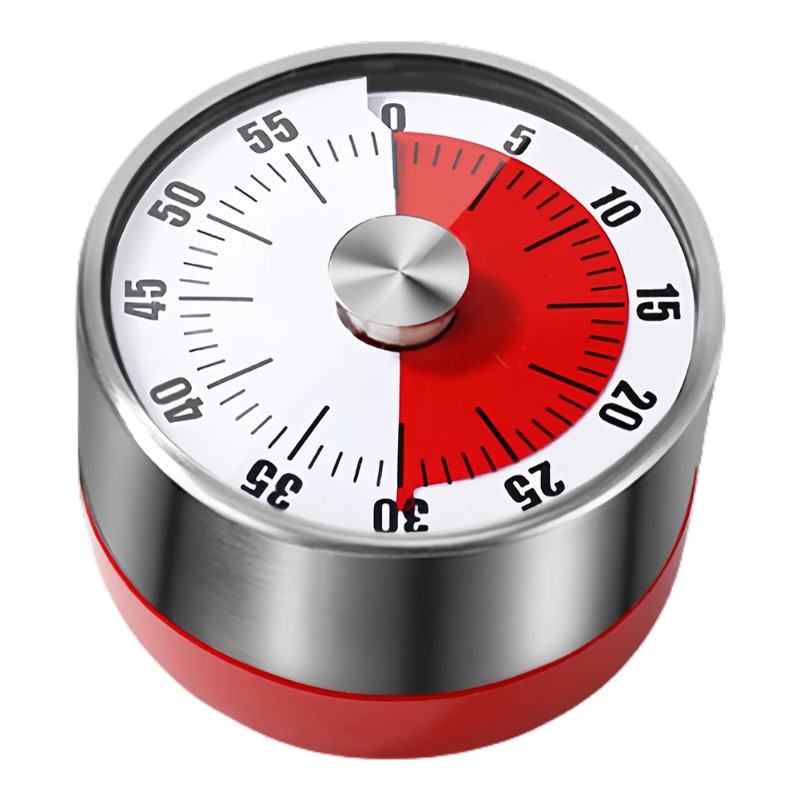 Baking Kitchen Hourly - 1 Stück Visueller Timer, Mechanischer Countdown-Timer