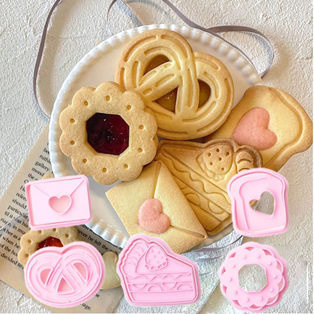 Baking Kitchen Diy - Sandwich-Marmeladen-Keksform Stempel Valentinstag Ausstechformen Keksform Küche