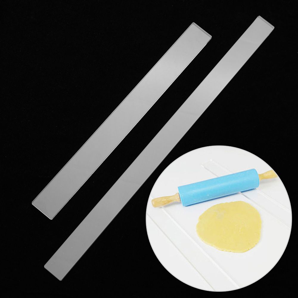 Fondant Smoother Set - 2 Stück Praktisches Fondant-Backzubehör Kuchenwalzwerkzeuge Keksglätter