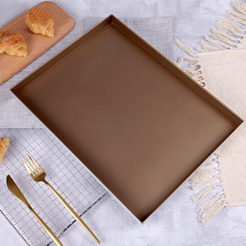 Kitchen Baking Corner - Küchen-Backblech aus Aluminium Antihaftbeschichtet mit Abgerundeten