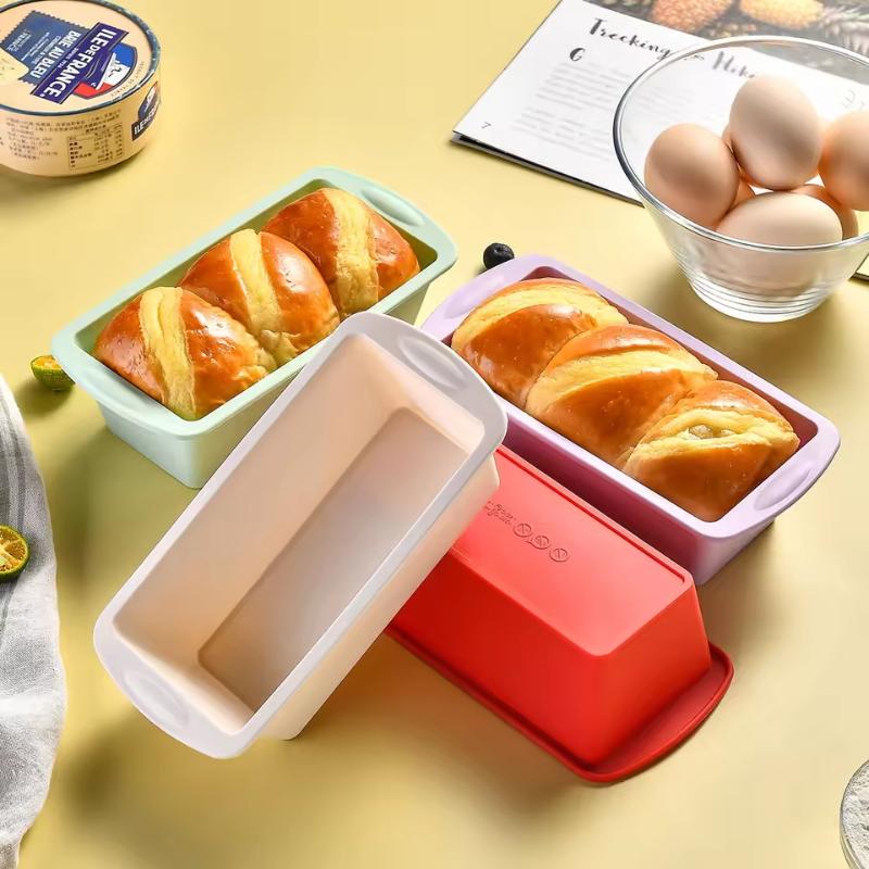Baking Kitchen Diy - 1/4 Stück Rechteckige Silikonform für Haushalt,
