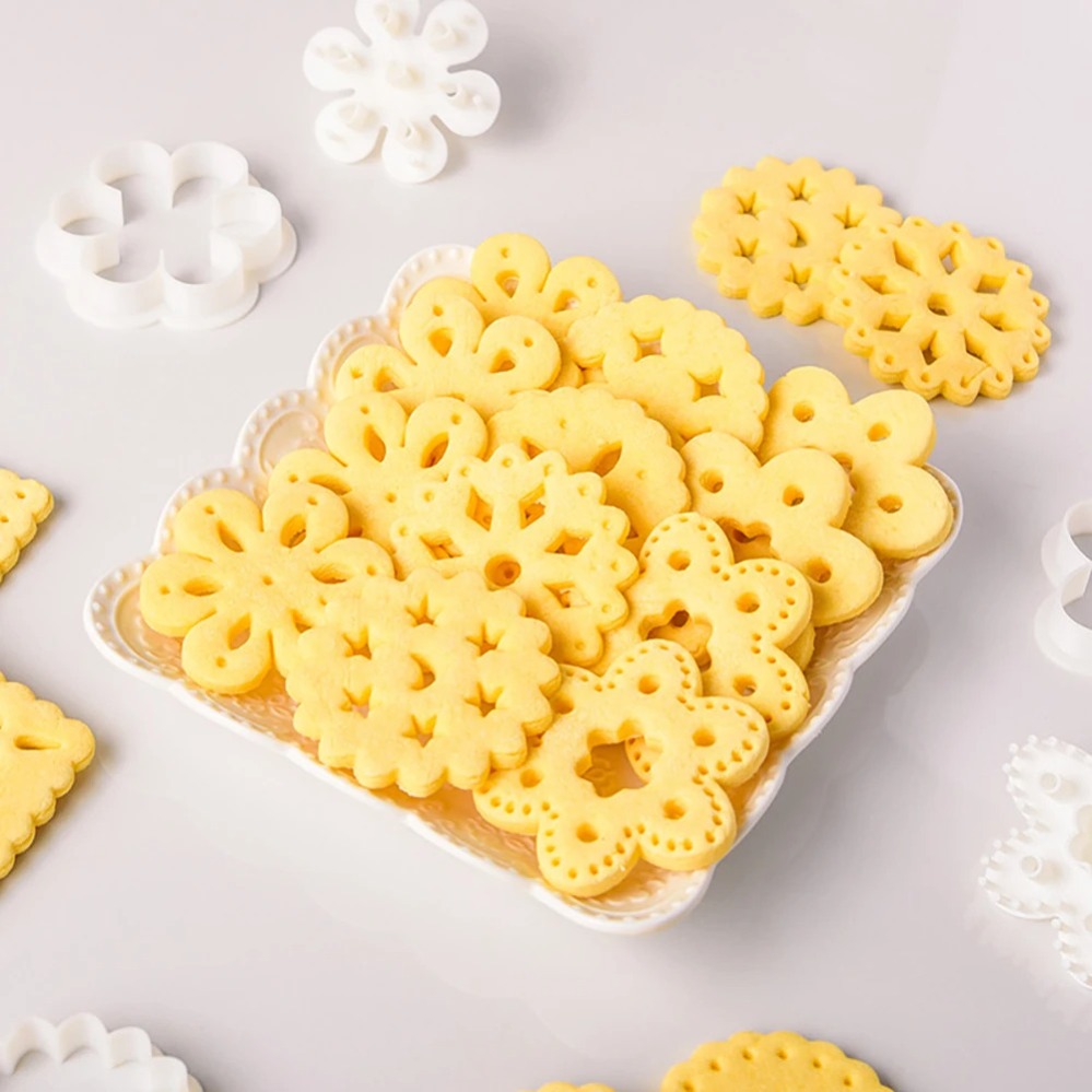 Baking Kitchen Diy - Geometrische Muster Ausstechformen für Kekse, Sandwiches