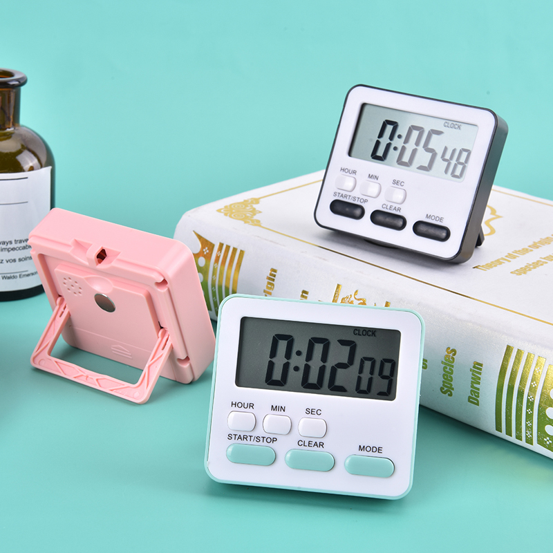 Kitchen Baking Timer - Digitaler Küchenwecker mit Display, Timer, Schlaf-Stoppuhr