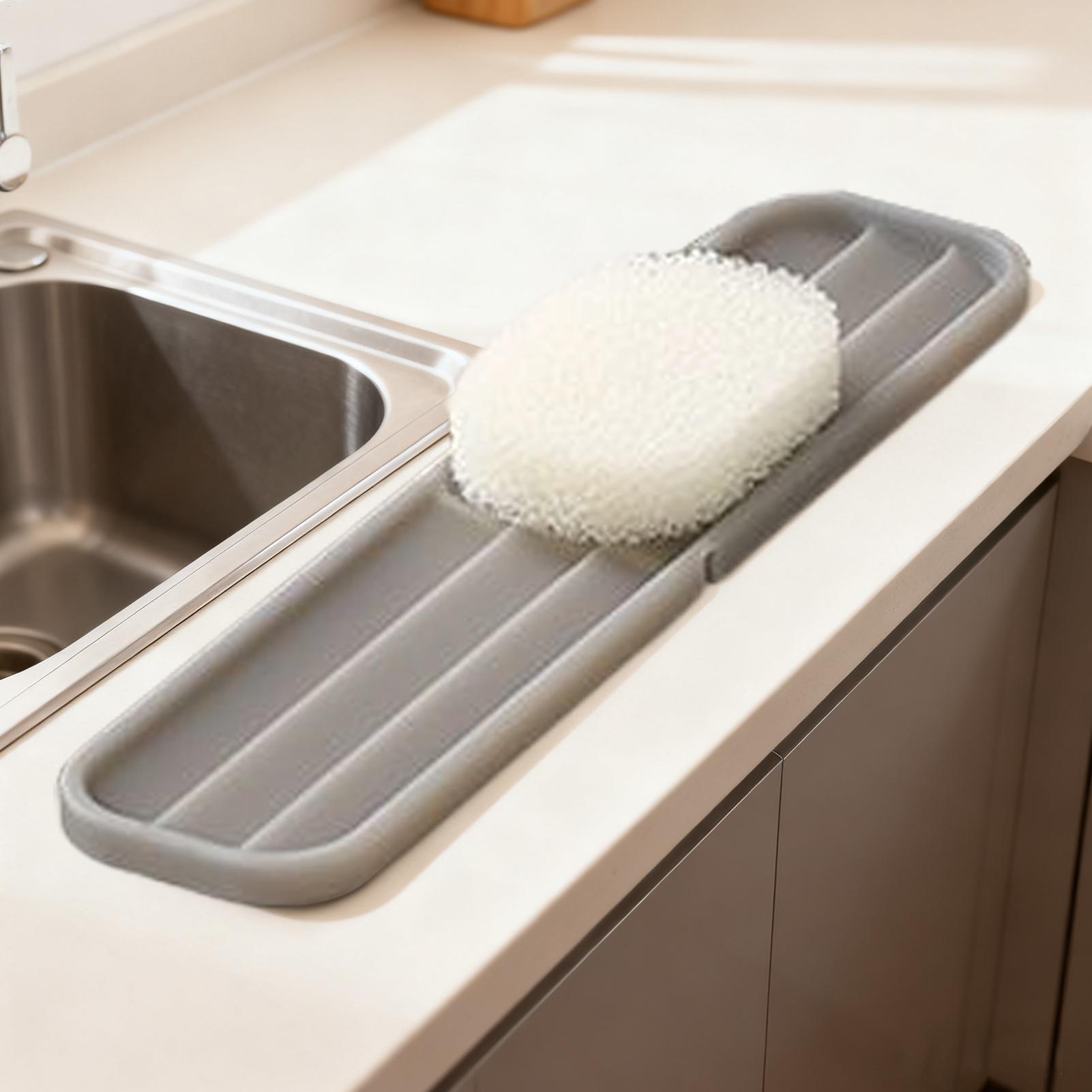 Kitchen Baking Counter - Geschirrtrocknungsmatte, rutschfeste Unterlage, 17,7 x 7,6
