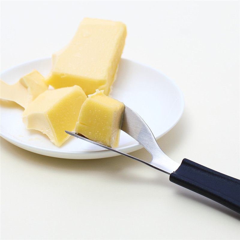 Kitchen Baking Corner - Käsehobel aus Edelstahl, Käse-Buttermesser, Eckschneider mit