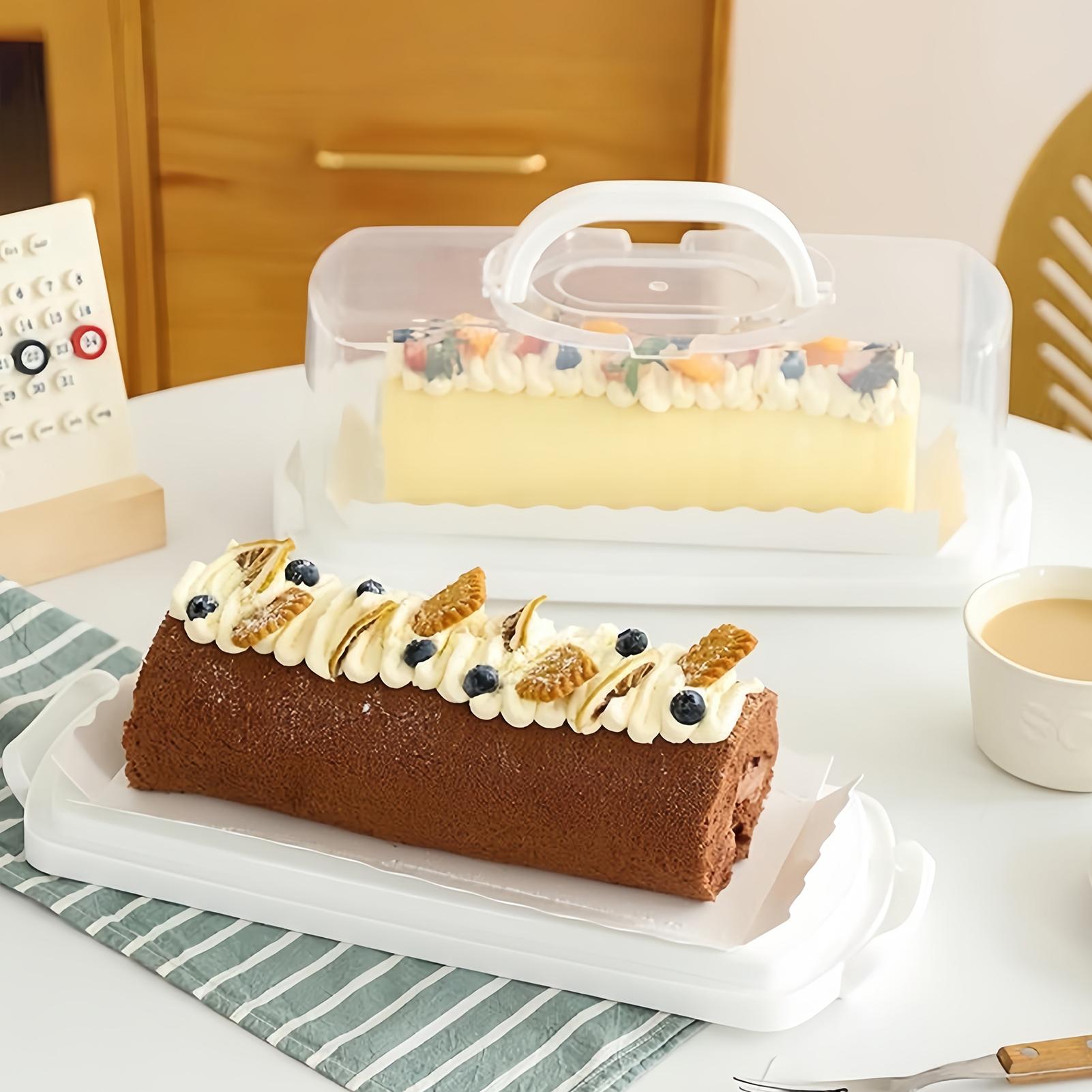 Kitchen Baking Counter - Brotbehälter, rechteckige Toast-Vitrine, Brotbox mit tragbarem