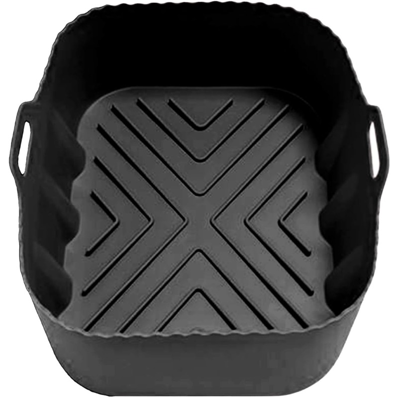 Kitchen Baking Trays - Wiederverwendbare Silikon-Heißluftfritteusen-Einlagen, hitzebeständige, antihaftbeschichtete Backmatte für