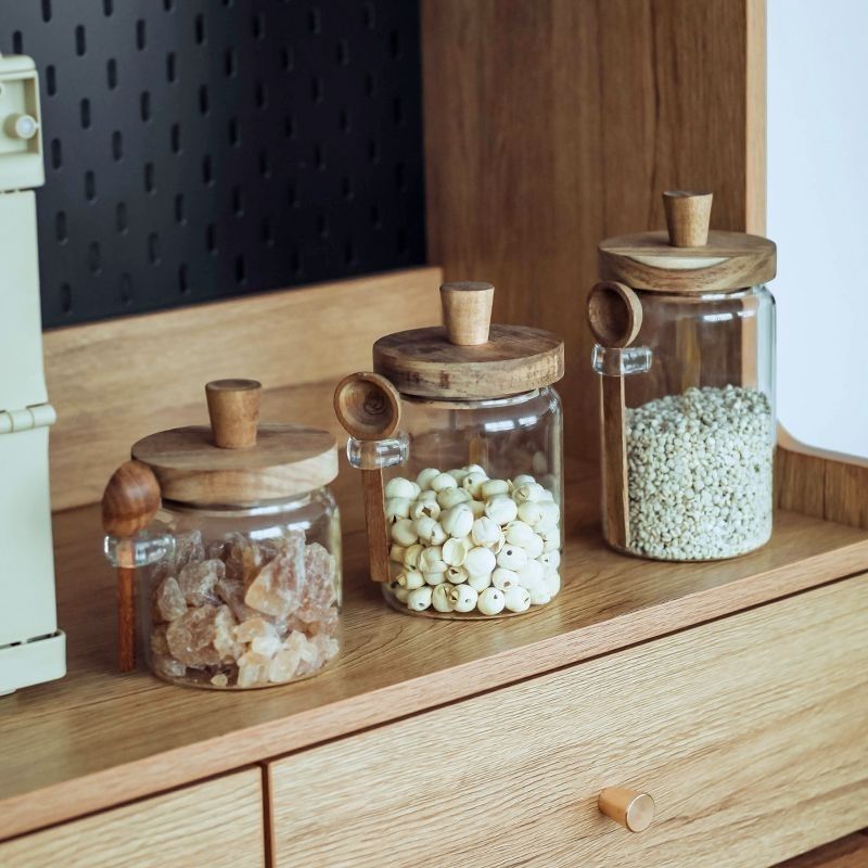 Klarglas Süßigkeiten Snack gla – Kitchen Bank Bewertung und Preis