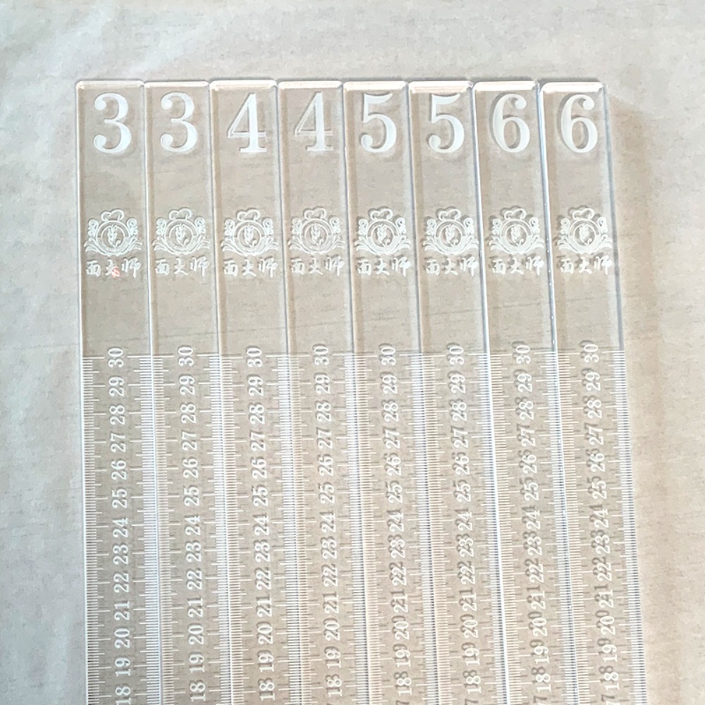 Acryl Balance Lineal für Keks  – Fondant Smoother Set Bewertung und Preis