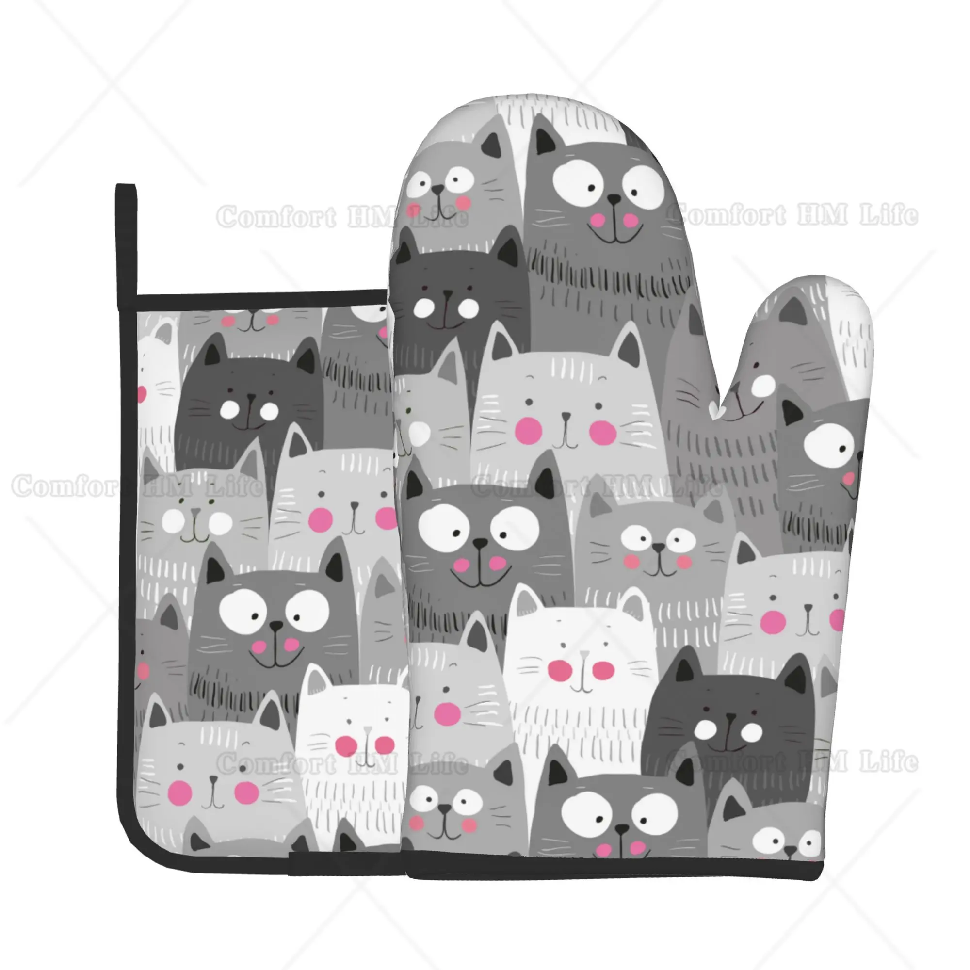 Niedliche Katzen-Ofenhandschuh – Kitchen Baking Counter Bewertung und Preis