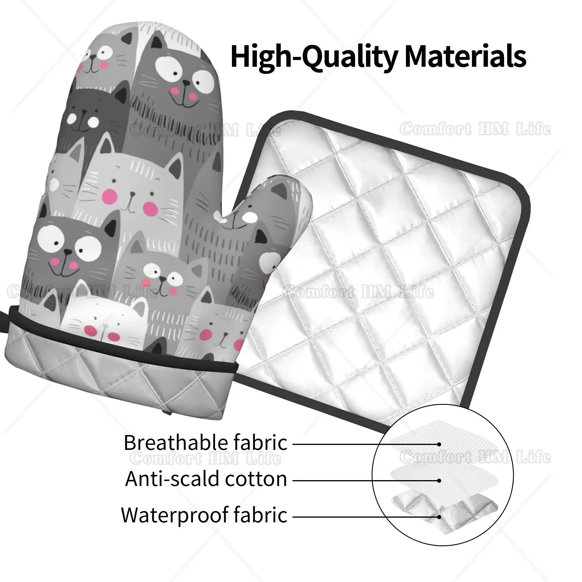 Niedliche Katzen-Ofenhandschuh – Kitchen Baking Counter Bewertung und Preis