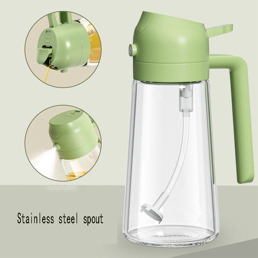 2in1 500 ml Glas Öl Sprayer Öl – Kitchen Bank Bewertung und Preis