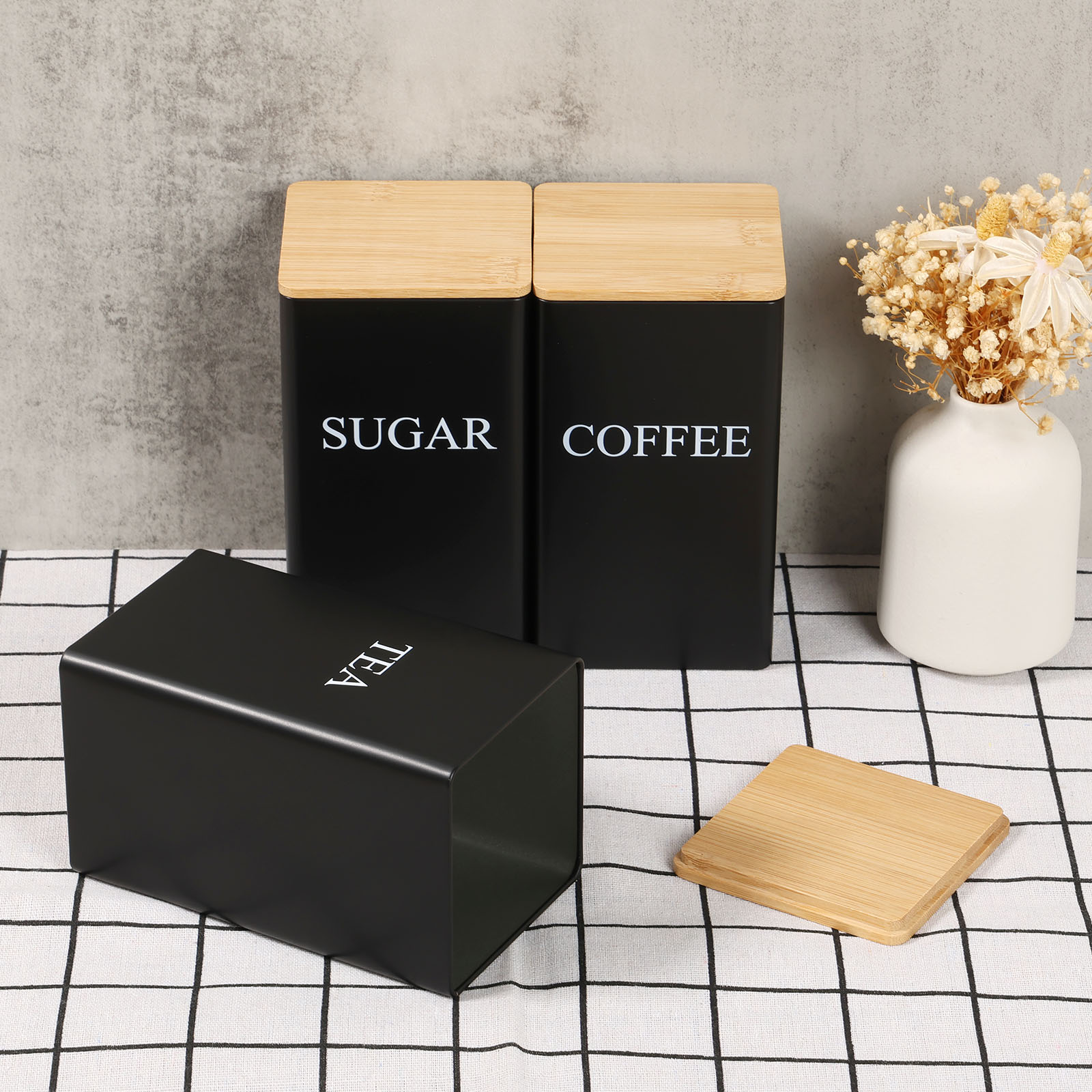 3 Stücke Kaffeebohnen Tee Zuck – Kitchen Bank Bewertung und Preis