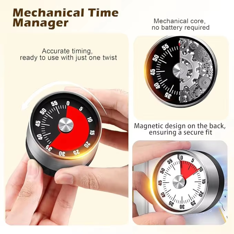 Edelstahl-Timer, magnetische m – Baking Kitchen Hourly Bewertung und Preis