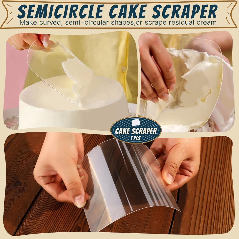 7-teiliges Küchenteig-Schaber- – Kitchen Baking Utensil Bewertung und Preis