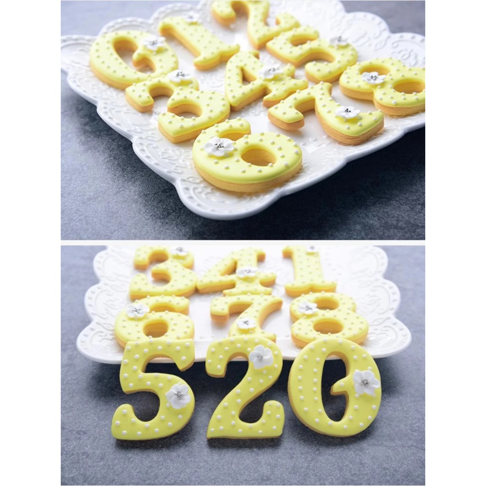 Zahlen-Keksausstecher, Keksfor – Baking Kitchen Diy Bewertung und Preis