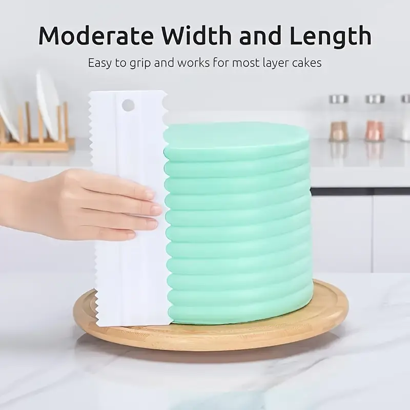 4-teiliges Kuchenschaber-Set - – Fondant Smoother Set Bewertung und Preis