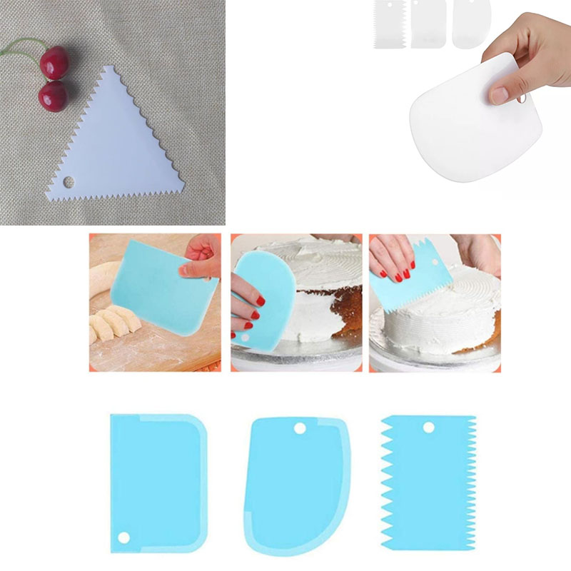 Kunststoff-Kuchenschaber-Set,  – Fondant Smoother Set Bewertung und Preis