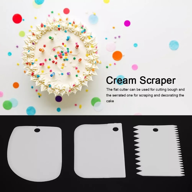 Kunststoff-Kuchenschaber-Set,  – Fondant Smoother Set Bewertung und Preis