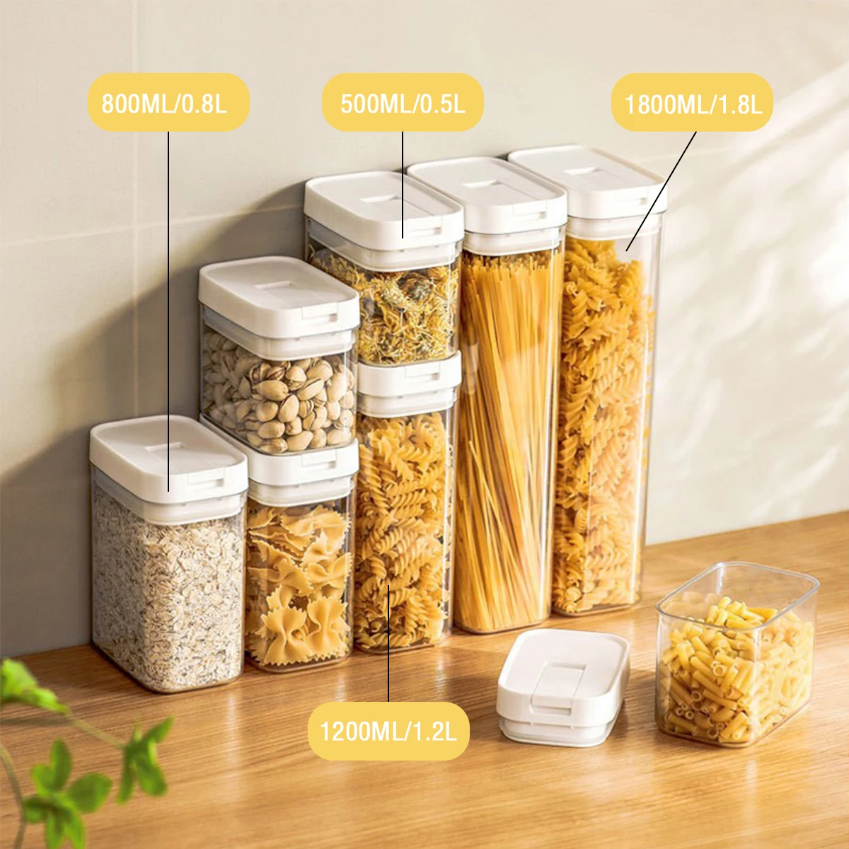 Pasta Lagerung Box Transparent – Kitchen Bank Bewertung und Preis