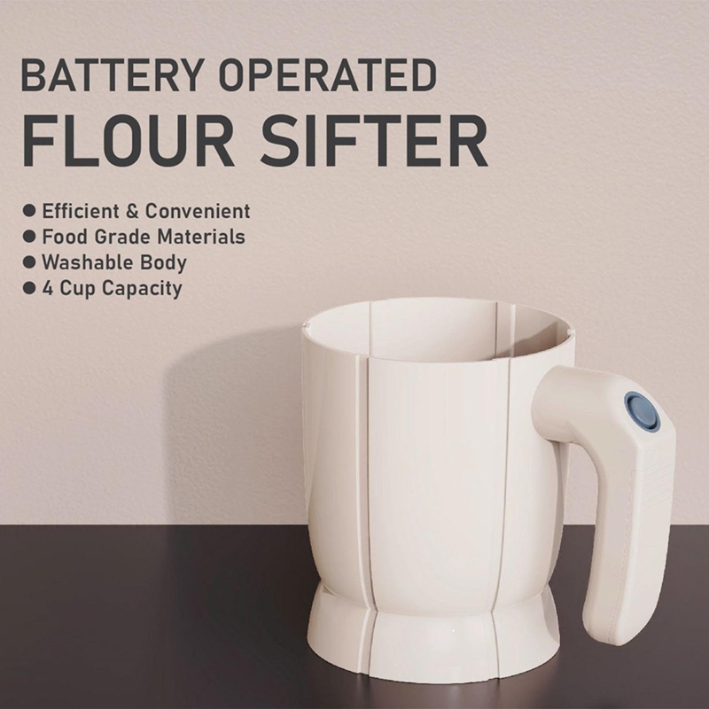 Elektrischer Mehlsieb - Batter – Kitchen Baking Cake Bewertung und Preis