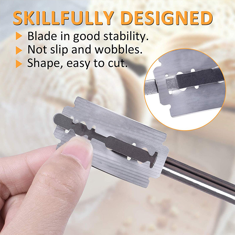 Kunststoff/Holz Brot Lame Werk – Dough Scraper Curved Bewertung und Preis