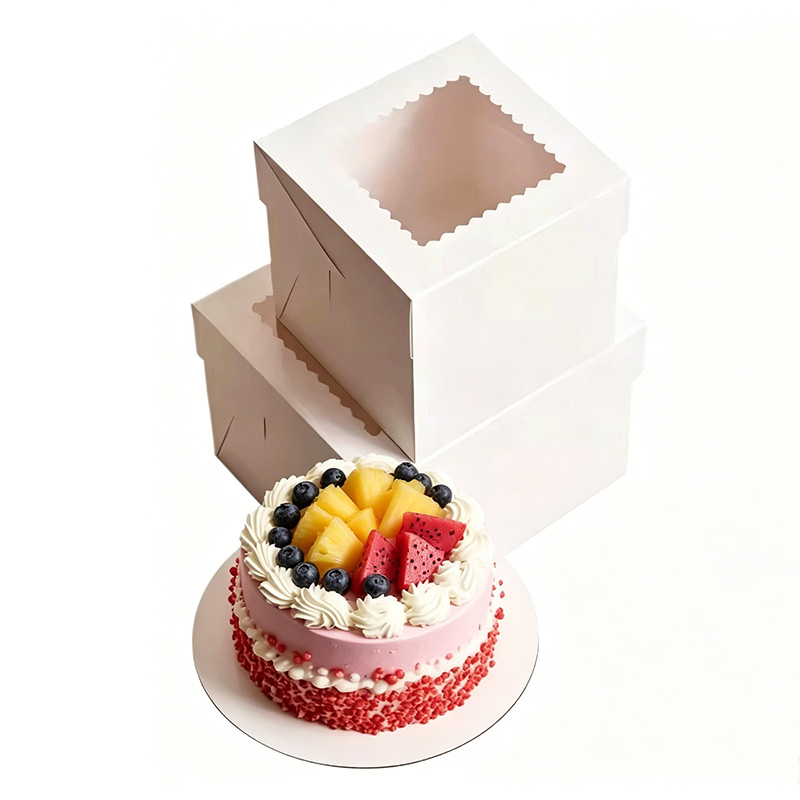 2/4/6 Stück Weiße Bäckereiboxe – Kitchen Tools For Baking Bewertung und Preis