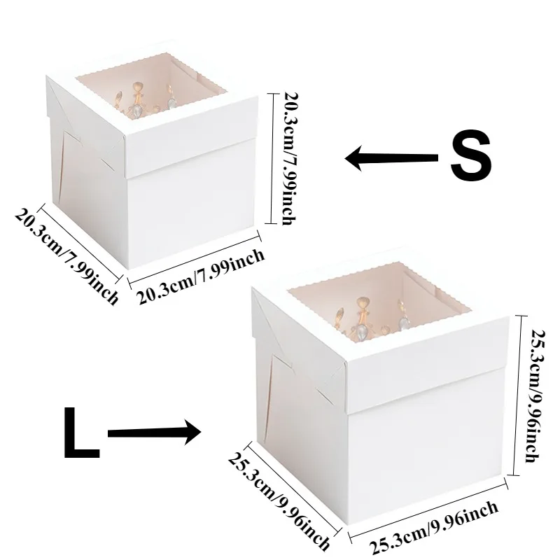 2/4/6 Stück Weiße Bäckereiboxe – Kitchen Tools For Baking Bewertung und Preis