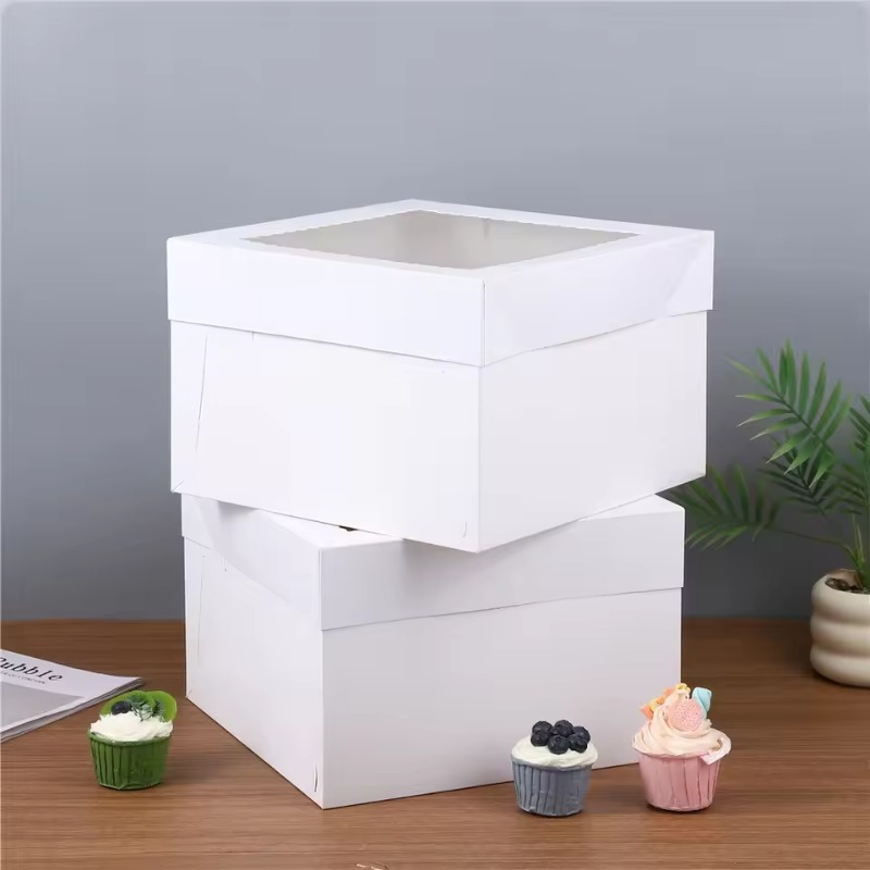 2/4/6 Stück Weiße Bäckereiboxe – Kitchen Tools For Baking Bewertung und Preis
