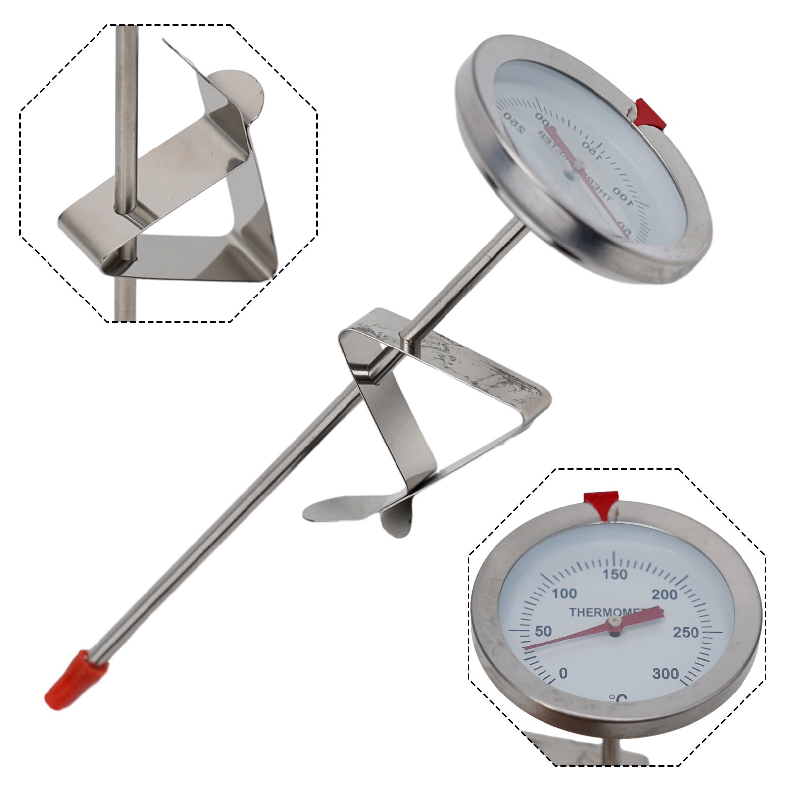 Edelstahl-Sondenthermometer, K – Kitchen Baking Utensil Bewertung und Preis