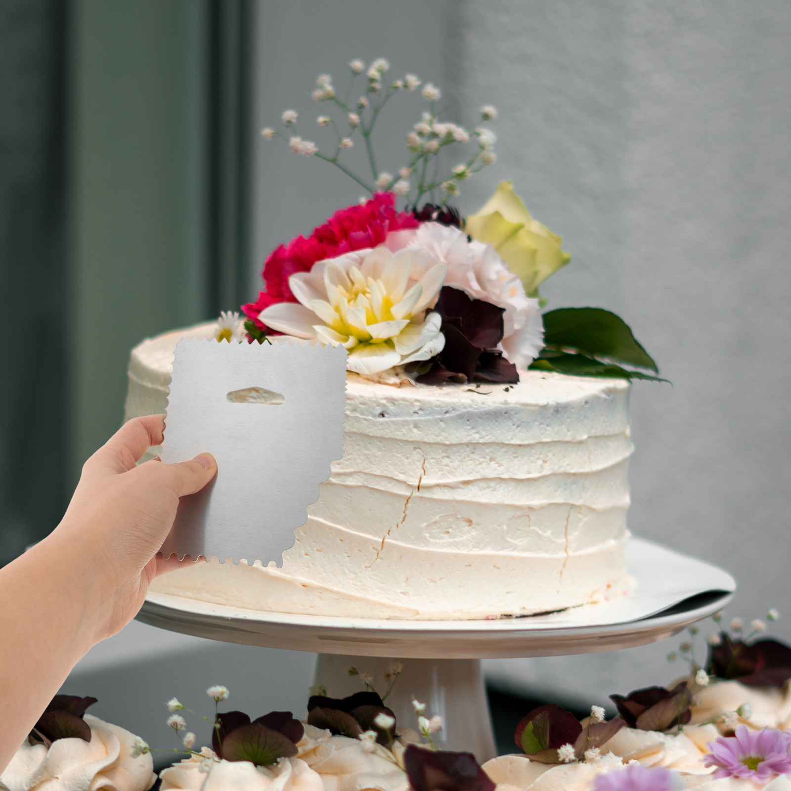 4-teiliges Kuchenschaber-Set a – Fondant Smoother Set Bewertung und Preis