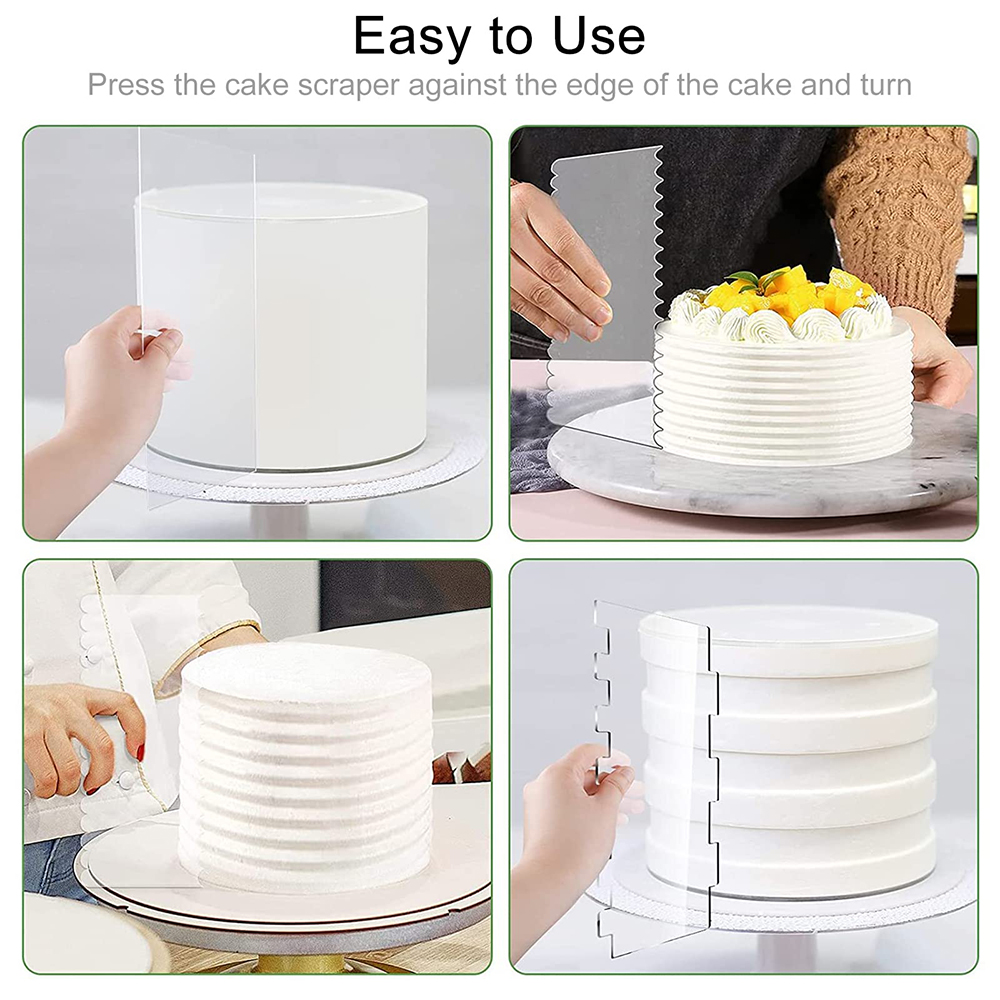 4/6 Stück Acryl Kuchen Dekorie – Fondant Smoother Set Bewertung und Preis