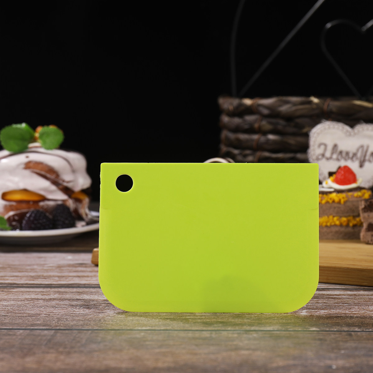 6 Stück Kunststoff-Schaber, do – Dough Scraper Curved Bewertung und Preis
