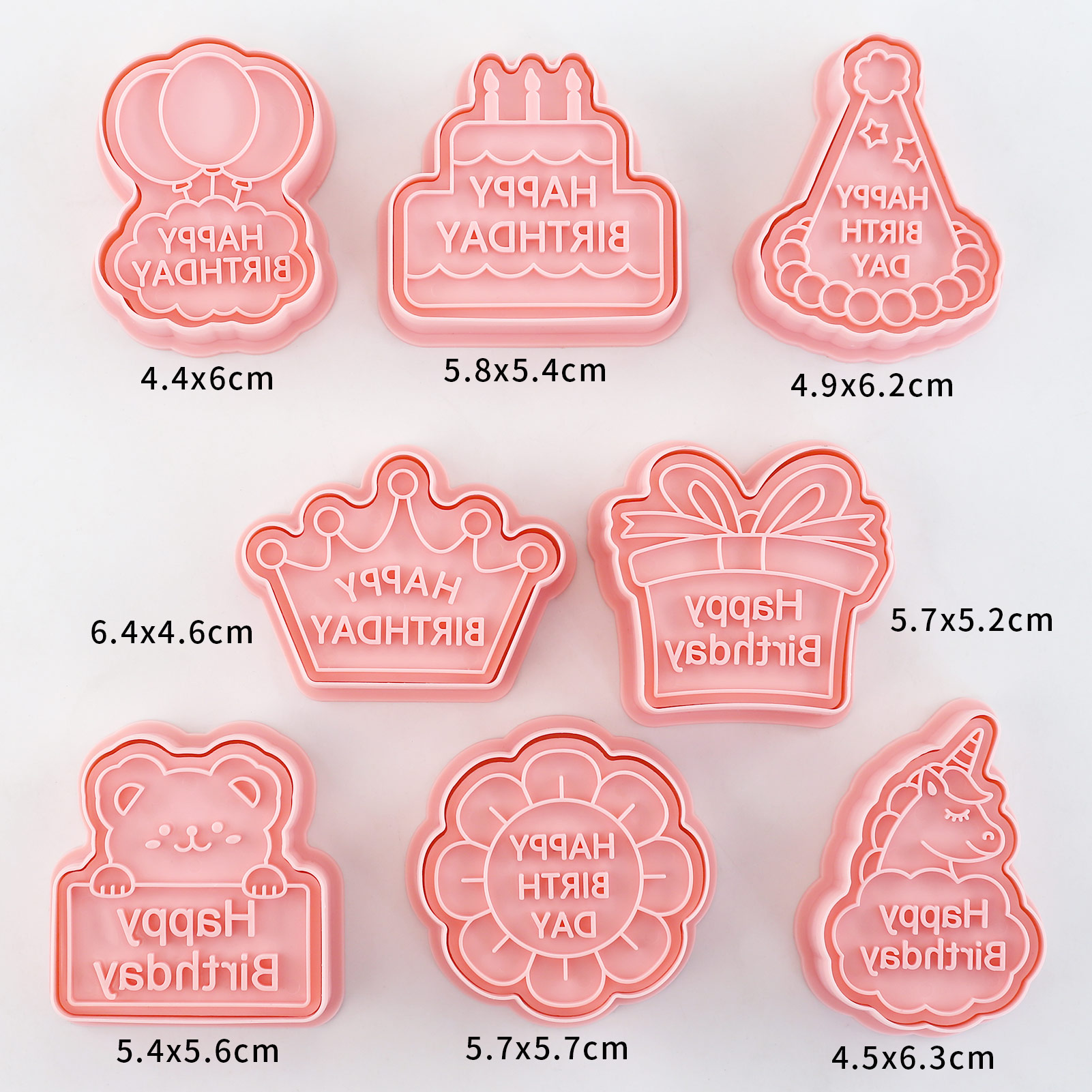 8 Stück Happy Birthday Ausstec – Baking Kitchen Diy Bewertung und Preis