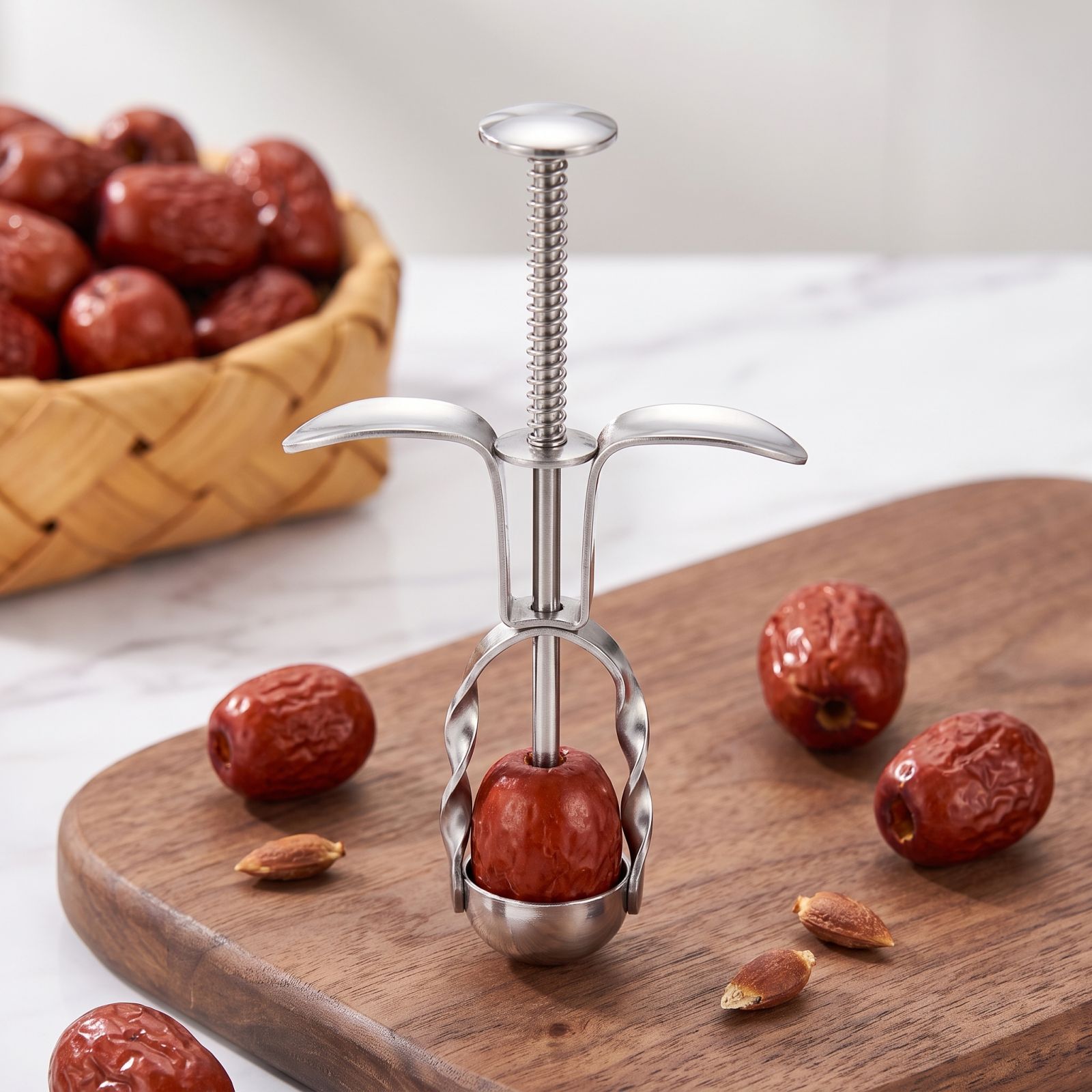 Edelstahl-Dattelentkerner für  – Kitchen Tools For Baking Bewertung und Preis