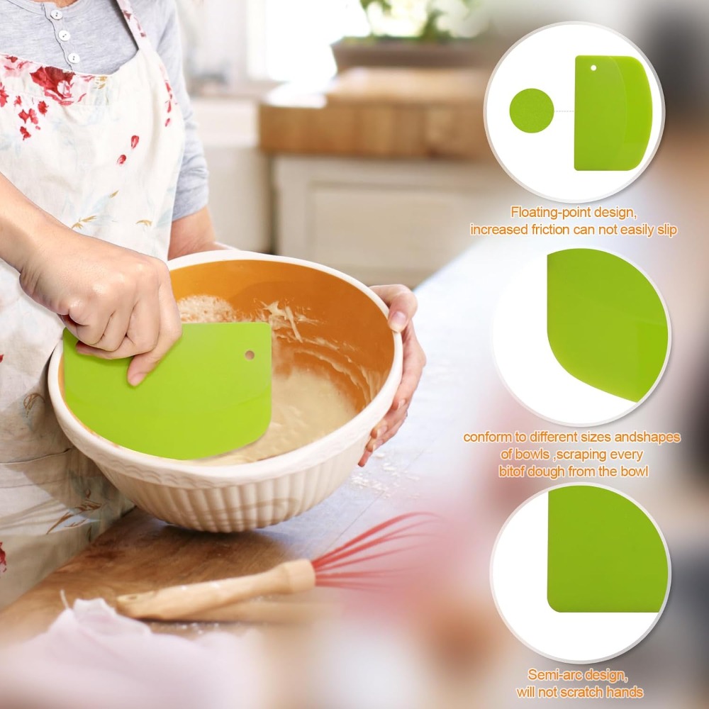 Flexibler Kunststoff-Teigschab – Dough Scraper Curved Bewertung und Preis