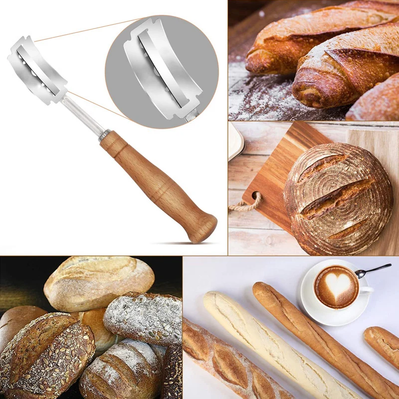 Teigbrot-Gebäckschneider mit 5 – Dough Scraper Curved Bewertung und Preis