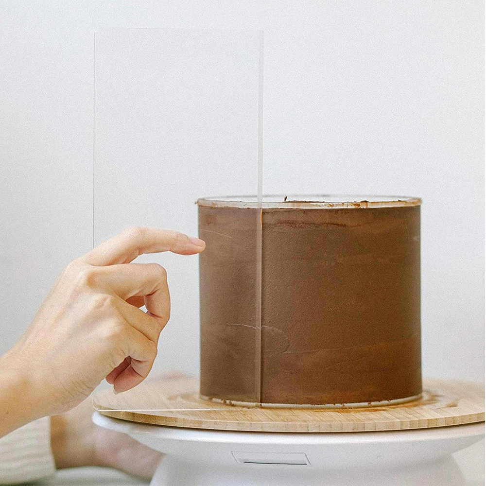 4 Größen Acryl Kuchensc haber  – Fondant Smoother Set Bewertung und Preis