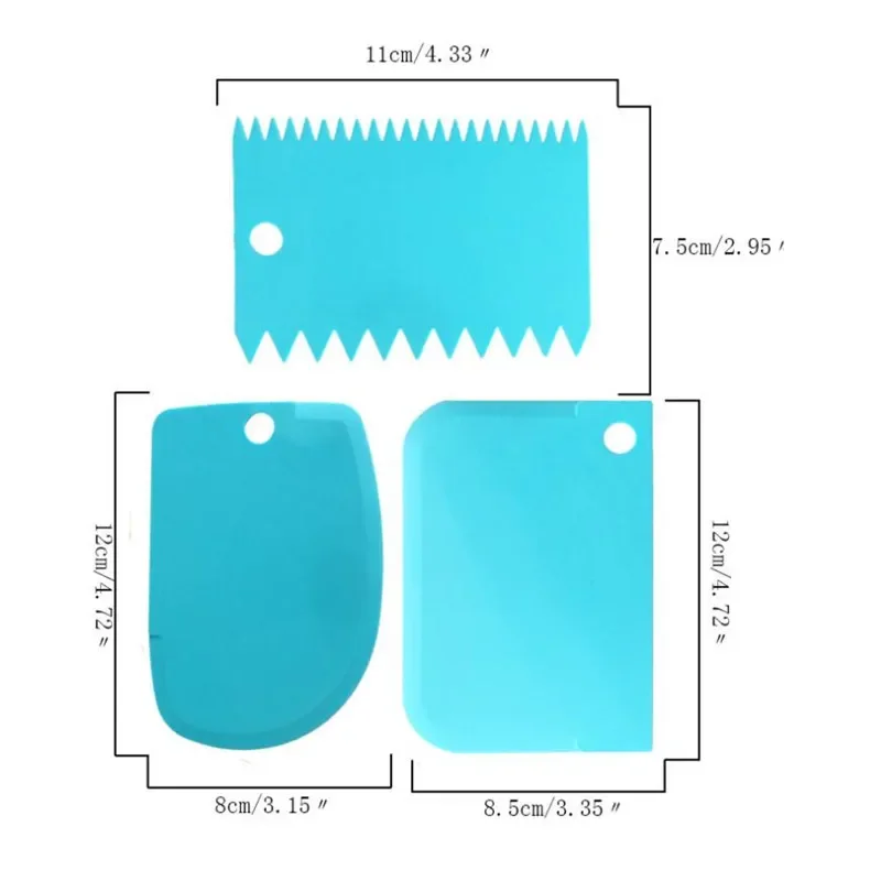 3 Teile/los Creme Schaber Glät – Fondant Smoother Set Bewertung und Preis
