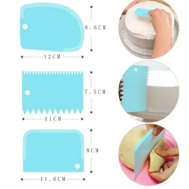 3 Teile/los Creme Schaber Glät – Fondant Smoother Set Bewertung und Preis