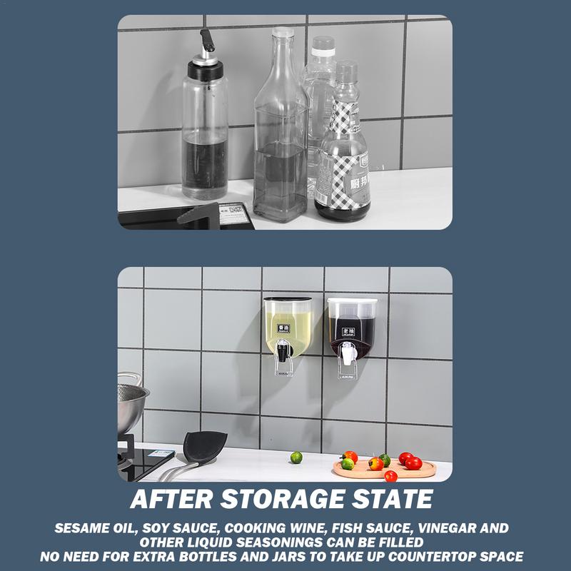 Essig-und Öl spender Wand ölbe – Kitchen Bank Bewertung und Preis
