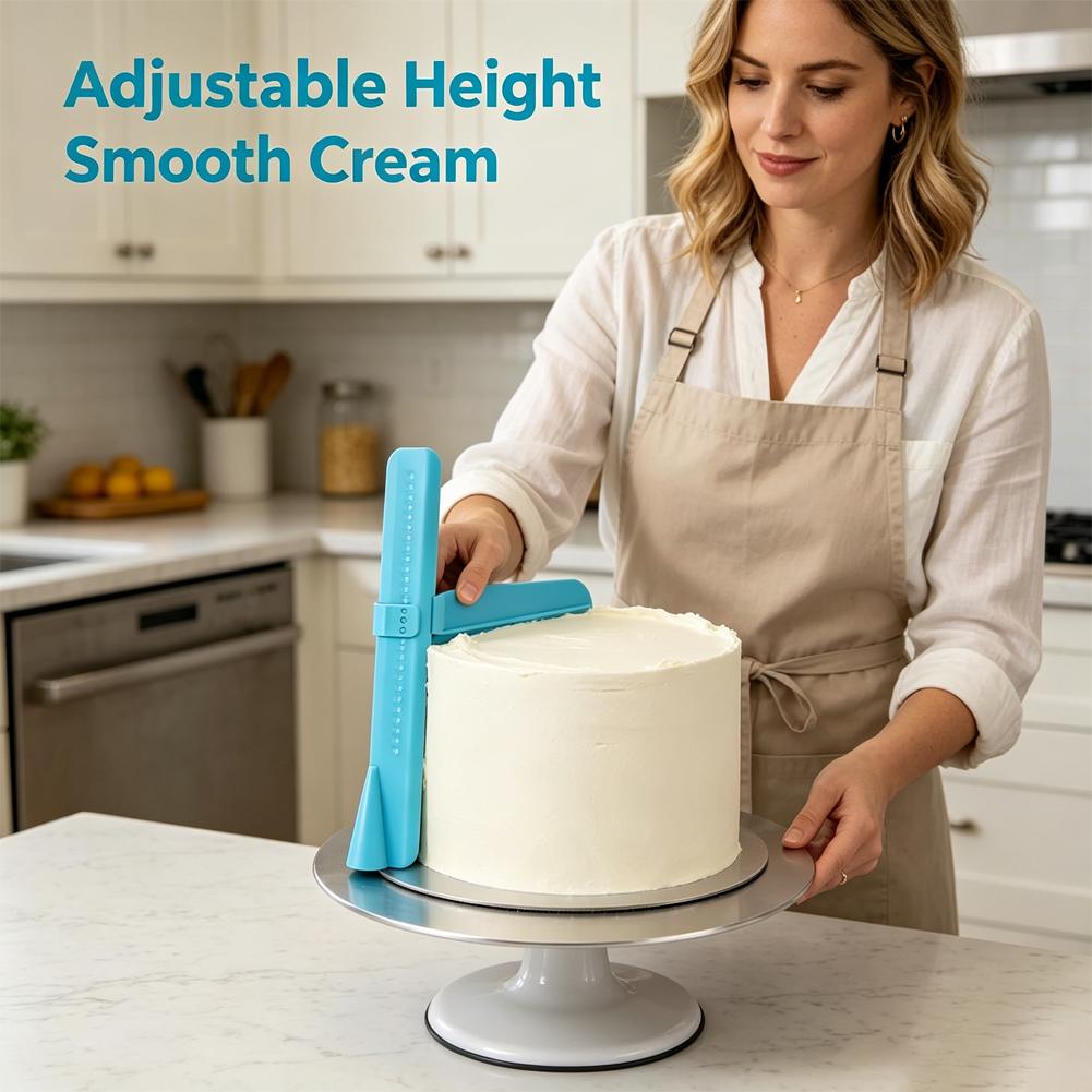 PP-Kuchenglätter mit verstellb – Fondant Smoother Set Bewertung und Preis