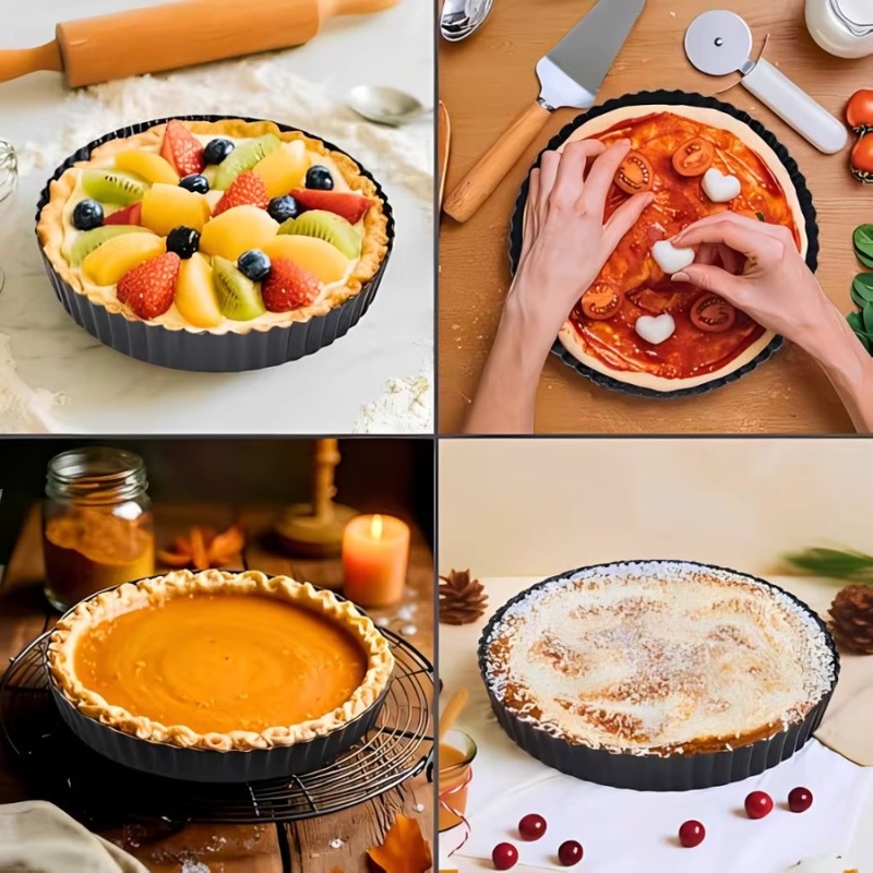 1 Stück Abnehmbare Geriffelte  – Kitchen Baking Trays Bewertung und Preis