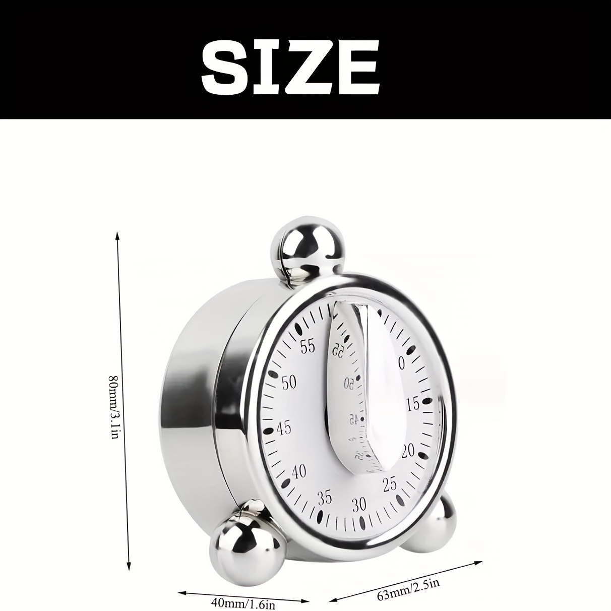 Sichtbarer mechanischer Timer, – Kitchen Baking Timer Bewertung und Preis